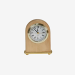 Red Alder Arch Desk Clock