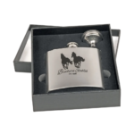 6 oz. Stainless Steel Flask Set with Funnel