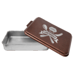 Aluminum Cake Pan with Copper Powder Coated Lid