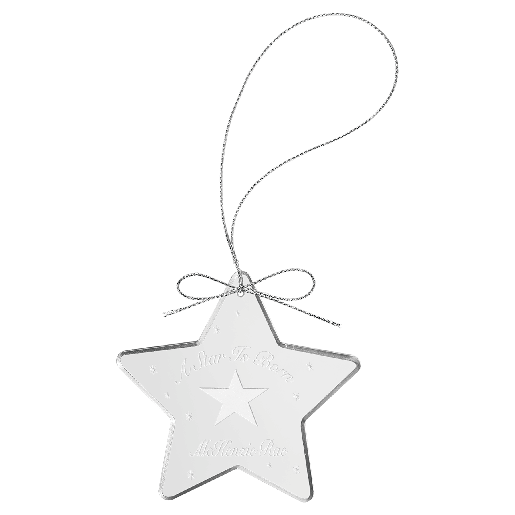 Premier Crystal Star Ornament
