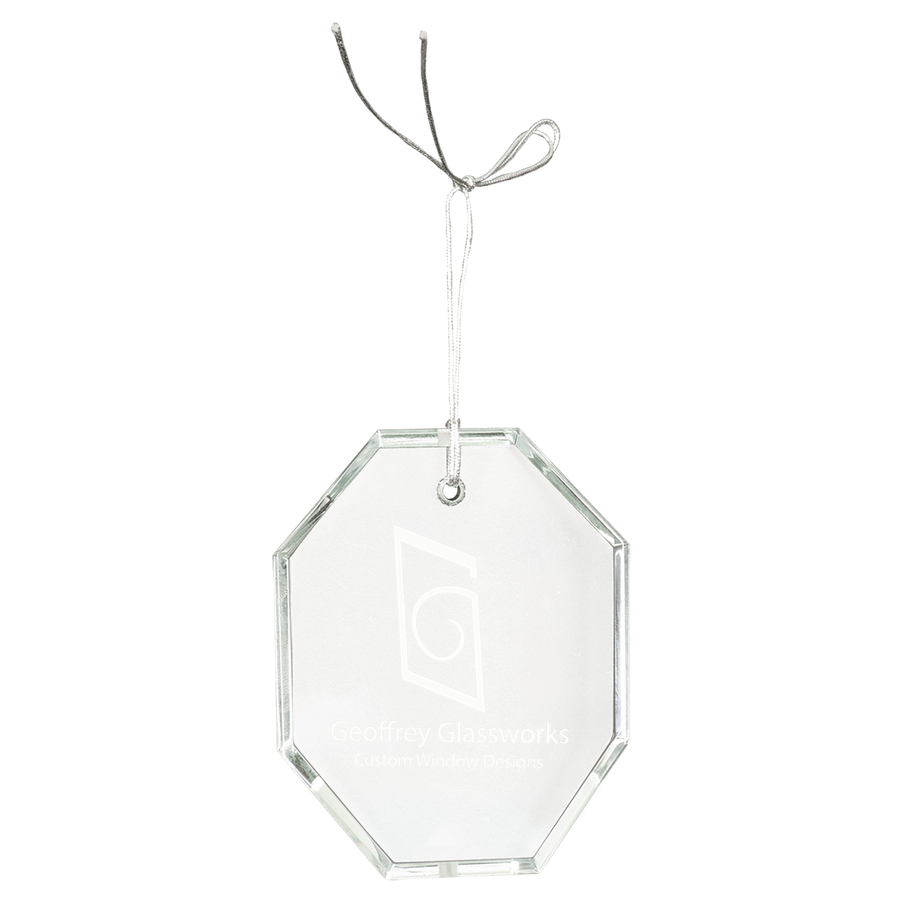 Premier Crystal Octagon Ornament