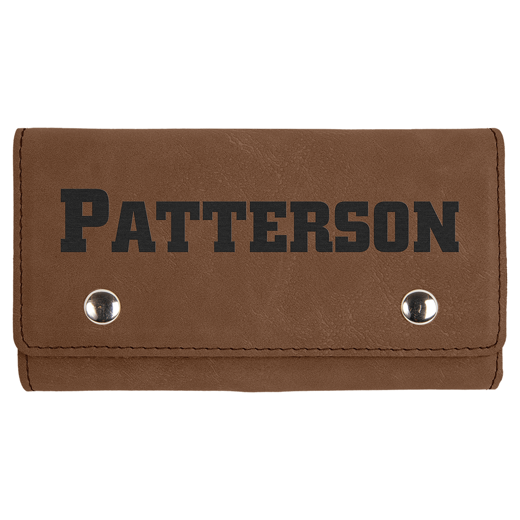 Dark Brown Leatherette Card and Dice Sets