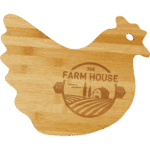Bamboo Hen Cutting Board