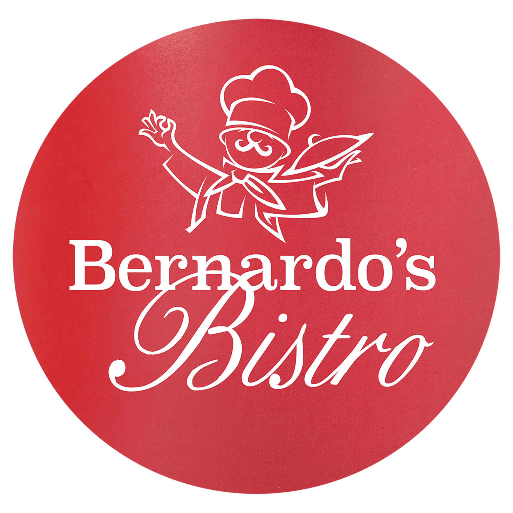 Red Round Silicone Grip Coaster