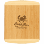Two-Tone Bamboo Cutting Board