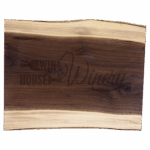 Natural Black Walnut Cutting and Charcuterie Board