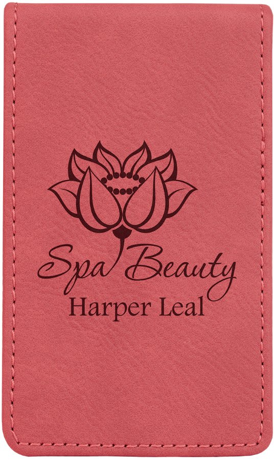 Pink Leatherette Manicure Set