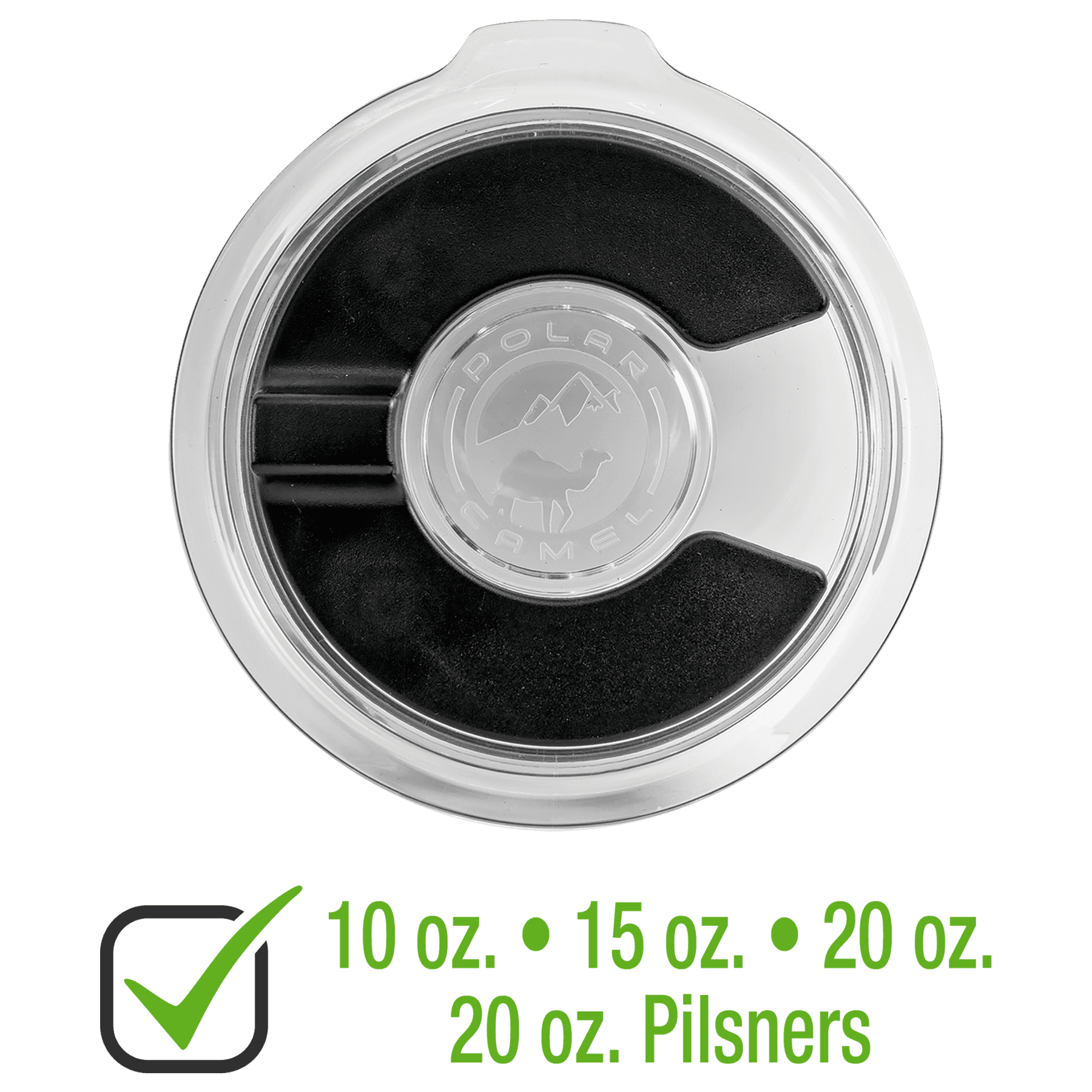 Optional Magnetic Lid for 10, 15, 16, 20 oz. Tumblers or 20 oz. Pilsners