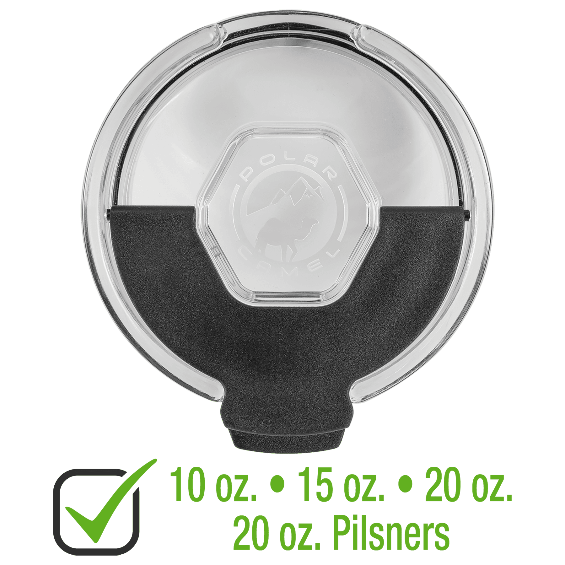 Optional Snap Lid for 10, 15, 16, 20 oz. Tumblers or 20 oz. Pilsners