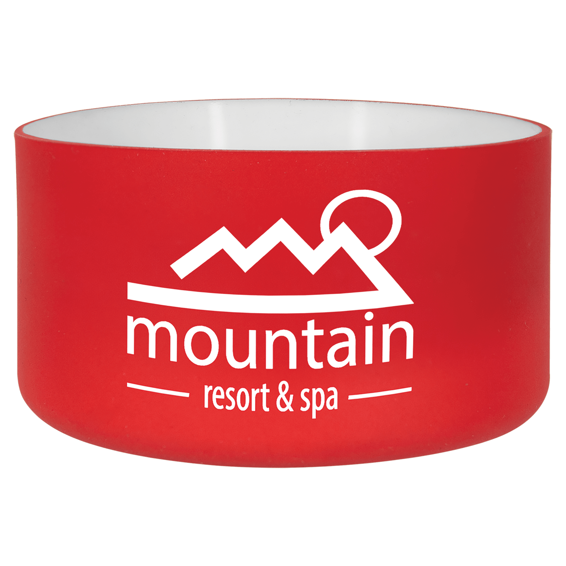 Red/White Polar Camel Silicone Bottle Boot-20 oz.