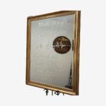 Personalized Mirror | Uplifting Quote Sign